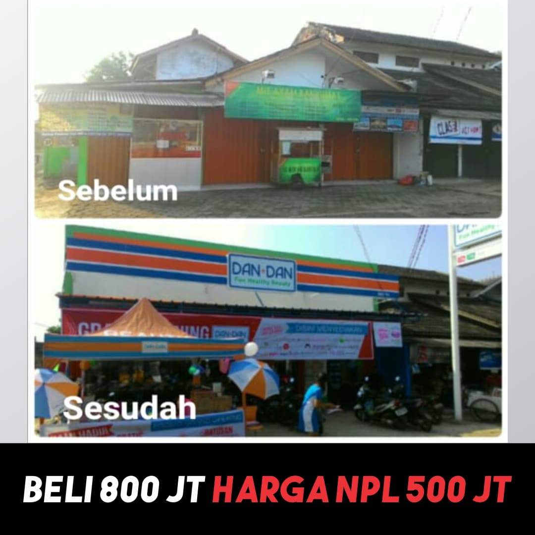 Bukti NPL 3 - Ruko 800jt NPL 500jt