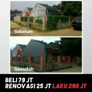 Contoh dokumentasi renovasi aset NPL